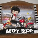 1999 Betty Boop Talking Doll On Motorcycle NIP