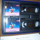 Disney FANTASIA Deluxe Commemorative VHS Set Complete Boxed
