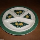 West German Goebel SAVOY Divided Plate Rare Piece 9.25"