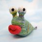 Garden Slug Amigurumi Knitting Pattern