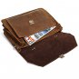 Crazy Horse Leather Men's Briefcase Laptop Handbag Messenger Bag