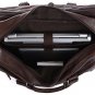 Guarantee Genuine Cow Leather Men's Briefcase Handbag Messenger Bag-7150Q