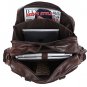 Guarantee Genuine Cow Leather Men's Briefcase Handbag Messenger Bag-7150Q