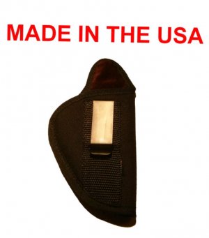 HUNTERS JOY USA MADE GUN HOLSTER-Concealement-fits BERSA 380, KELTEC PF9 P11 RH FRONT