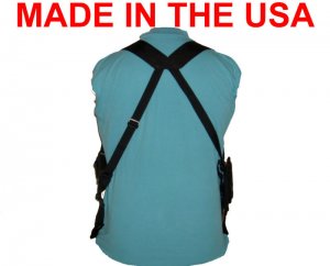 HUNTERS JOY HOLSTER MADE IN THE USA  GUN HOLSTER SHOULDER X-HARNESS 4- HIGH POINT 40,& 45