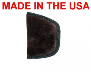 HUNTERS JOY USA MADE SUEDE FRONT POCKET HOLSTER 4- GLOCK 26,& 27