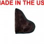 HUNTERS JOY USA MADE SUEDE FRONT POCKET HOLSTER 4- DIAMONDBACK .380