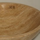 Bathroom Travertine Stone Vessel Vanity Sink Bowl 29B