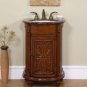 24" Alexandra - Bathroom Vanity Single Sink Cabinet (English Chestnut Finish) 0135