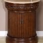 24" Maya - Single Bathroom Travertine Stone Vessel Sink Top Vanity Cabinet 0160
