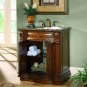33" Monica - Bathroom Single Sink Vanity Granite Stone Top Cherry Finish Cabinet 0206