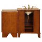 48.5" Devon - Granite Top Single Sink Bathroom Vanity Cabinet + Drawer Bank 0207
