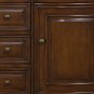 60" Samantha - Transitional Bathroom Double Sink Vanity Cabinet Granite  Top 0712