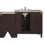 58" Kelston - Bathroom Single Vanity Off Center Right Sink + Drawer Cabinet 0902