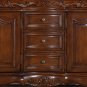 72" Grace - Bathroom Double Sink Vanity Cabinet Baltic Brown Granite Stone Top 8034