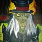 Curse of Mr.Grim Bones Zomcie Creature Horror Art