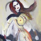Seductress of Demonic Rites Gothic Goth Demon Strange Art