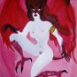 Griffin Woman Creature Woman Gothic Goth Weird Bizzare Art