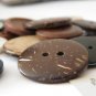 13mm Round Coconut shell Buttons lot wholesale 72 piece
