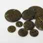 30mm Round Coconut Shell Buttons Wholesale Lot 72 Piece