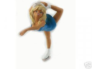 SEXY COLOMBE SKATING STATUE LEBLON  NEW IMPORT MANARA
