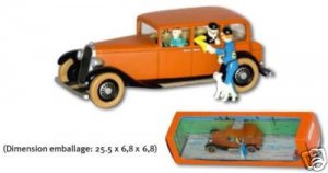 TINTIN COLLECTIBLE MODEL MR. WANG'S CAR (NEW/IMPORT)