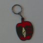 EMILY THE STRANGE ROTTEN APPLE KEY CHAIN NEW