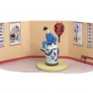 TINTIN & THE BLUE LOTUS IN VASE PLASTIC FIGURINE BOXSET