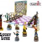 LUCKY LUKE PLASTIC CHESS SET PLASTOY IMPORT NEW RARE