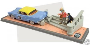 TINTIN COLLECTIBLE CADILLAC ELDORADO MODEL CAR