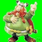 MAJESTIX PLASTIC FIGURINE RARE ASTERIX NEW IMPORT