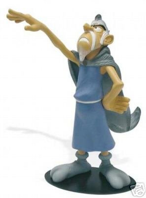 LE DEVIN STATUE LEBLON IMPORT ASTERIX NEW