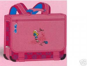 SMURFETTE PINK CHILDREN'S SCHOOL BAG IMPORT NEW