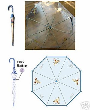 TINTIN & SNOWY RUNNING UMBRELLA  CHILDREN'S SIZE  NEW