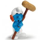 SOUND TECHNICIAN SMURF PLASTIC FIGURINE IMPORT NEW