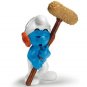 SOUND TECHNICIAN SMURF PLASTIC FIGURINE IMPORT NEW