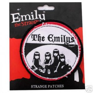 EMILY THE STRANGE THE EMILYS PATCH (NEW)