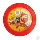 TAZMANIAN DEVIL CHOCO WALL CLOCK RARE IMPORT NEW