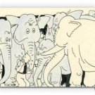 TINTIN & ELEPHANTS MOUSE PAD NEW / IMPORT