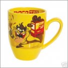 TAZMANIAN DEVIL YELLOW MUG  IMPORT FRANCE NEW