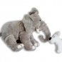 SNOWY WITH ELEPHANT PLUSH SET MILOU TINTIN NEW