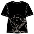 TINTIN MOON T-SHIRT OFFICIAL LICENSE NEW IMPORT