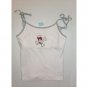 PAUL FRANK SKURVETTE STRAPPY TIE TANK WITH SHELF BRA
