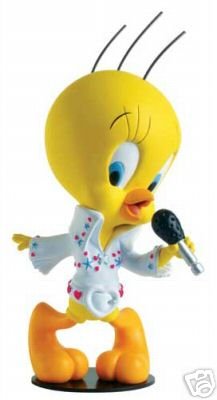TWEETY BIRD ROCKSTAR STATUE LOONEY TUNES IMPORT NEW