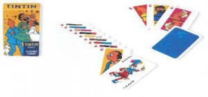 TINTIN AND FRIENDS PLAYING CARDS SET NEW  RARE