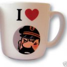 HADDOCK PORCELAIN MUG (I LOVE HADDOCK) / NEW / IMPORT