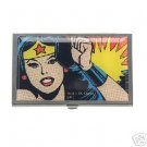 WONDER WOMAN METAL BUSINESS CARD HOLDER NEW