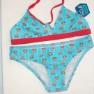 PAUL FRANK JULIUS KATLYN ATHLETIC BIKINI SKY/RED MEDIUM