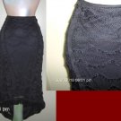 Fringe black skirt - XL