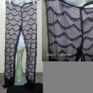 Fringe black and camel pants - Large